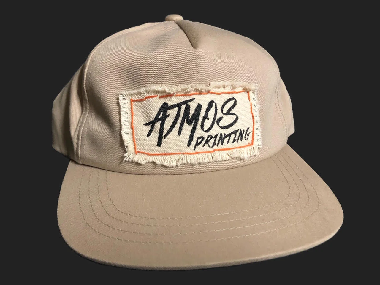 ATMOS Printing custom hand-printed patch hat Colorado